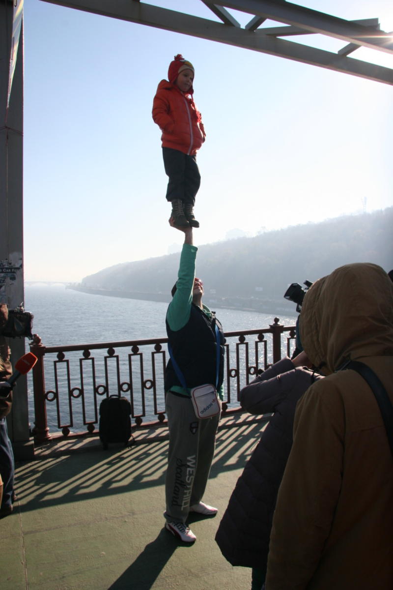 Самый молодой в Украине роупджампер